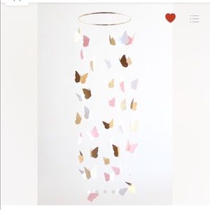 Adorable butterfly mobile